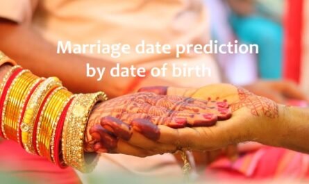 Marriage date prediction by date of birth