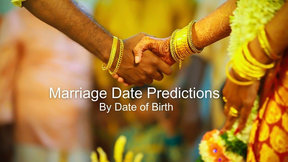 Marriage Prediction by Date of Birth