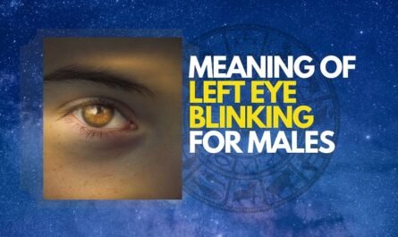 left eye blinking for male