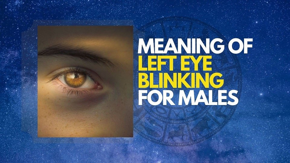 left eye blinking for male